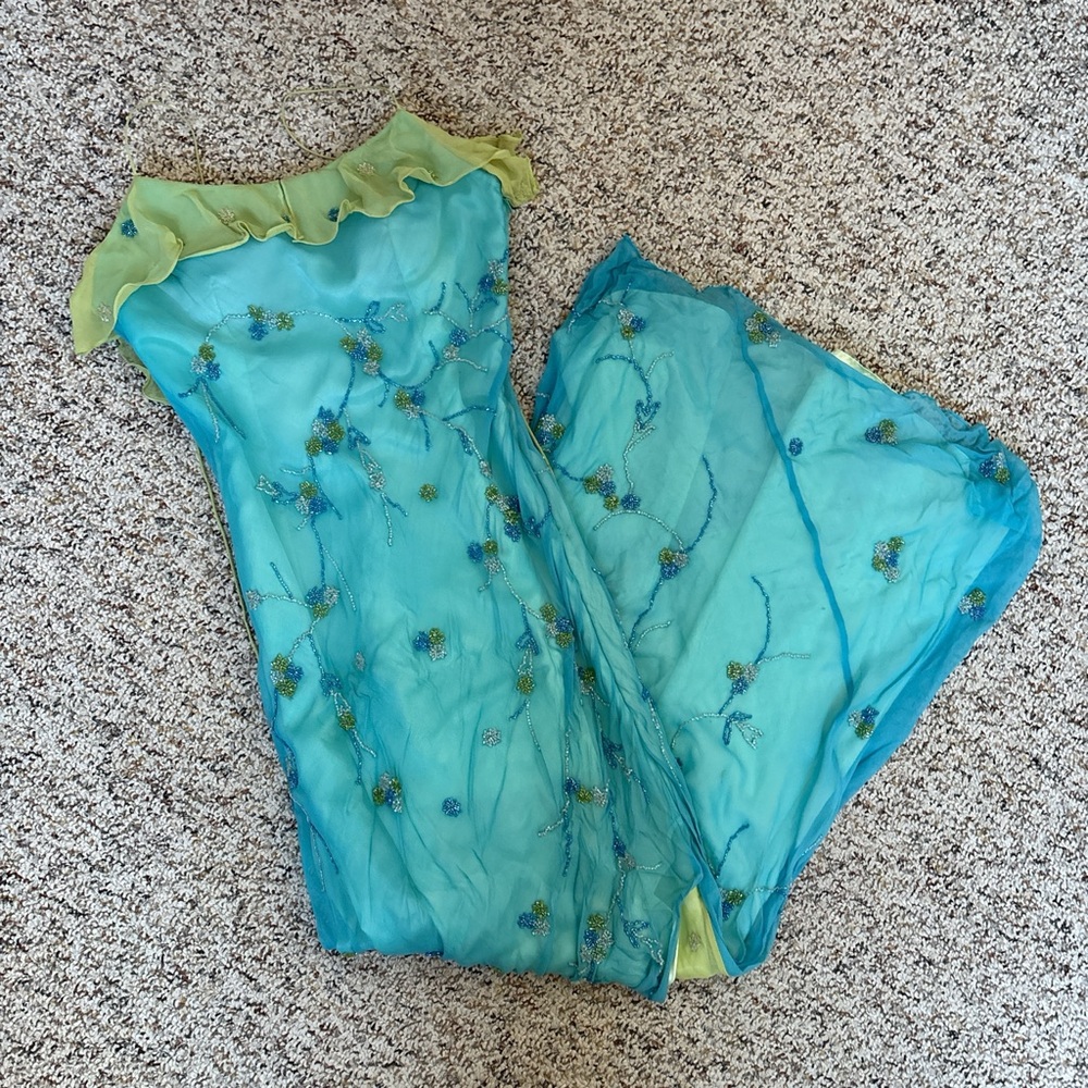 NWT Scala Beaded Prom Dress